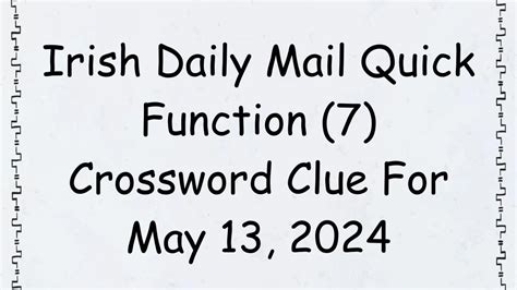 function crossword clue|function crossword clue 7 letters.